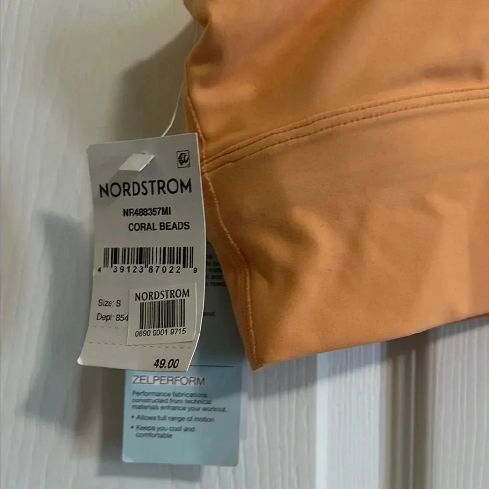 Zella Coral Beads Sports Bra Yoga + Studio Size Small NWT - Picture 6 of 9